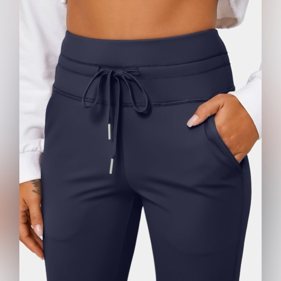 Halara High Waisted Drawstring Side Pocket Plain Cool Touch Jogger-UPF50+ NEW!🏃 - Picture 4 of 12